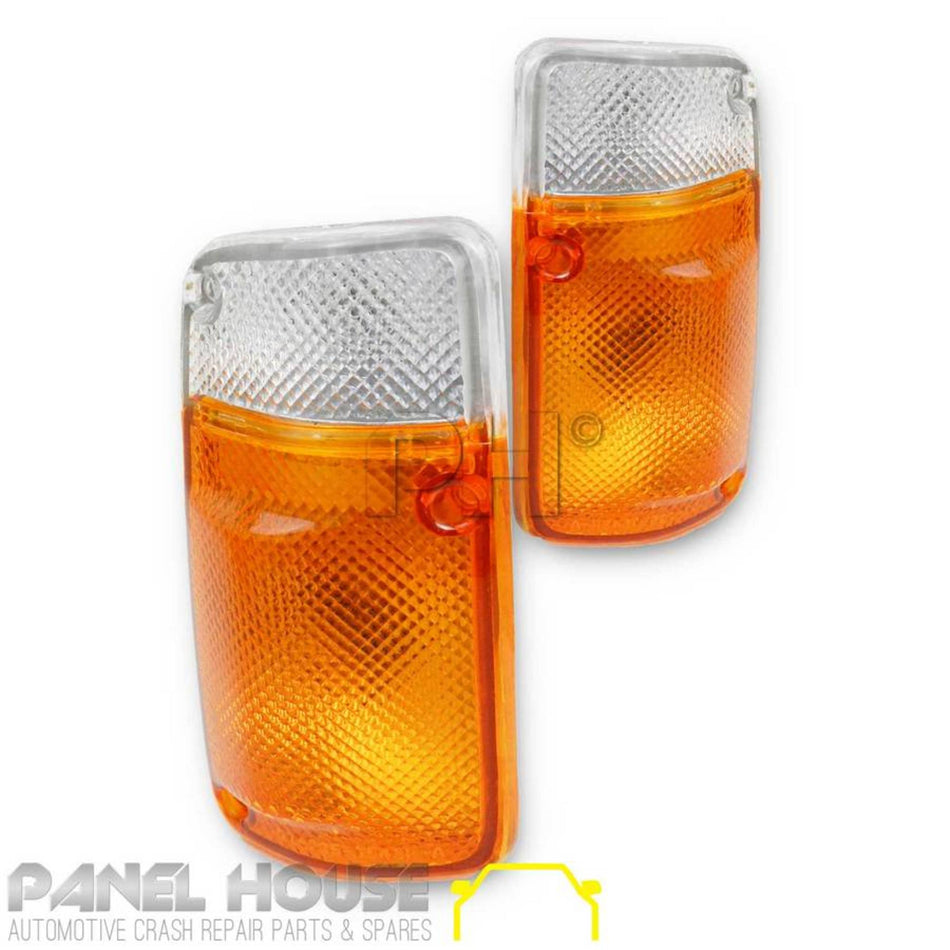 Corner Indicator Park Lights PAIR Fits Nissan Patrol GQ 1988 - 1994
