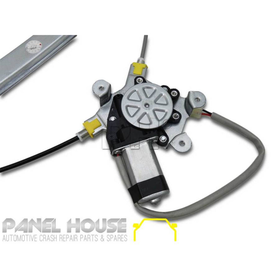 Window Regulators & Motor PAIR Front fits Mitsubishi CE Lancer WAGON 96-03