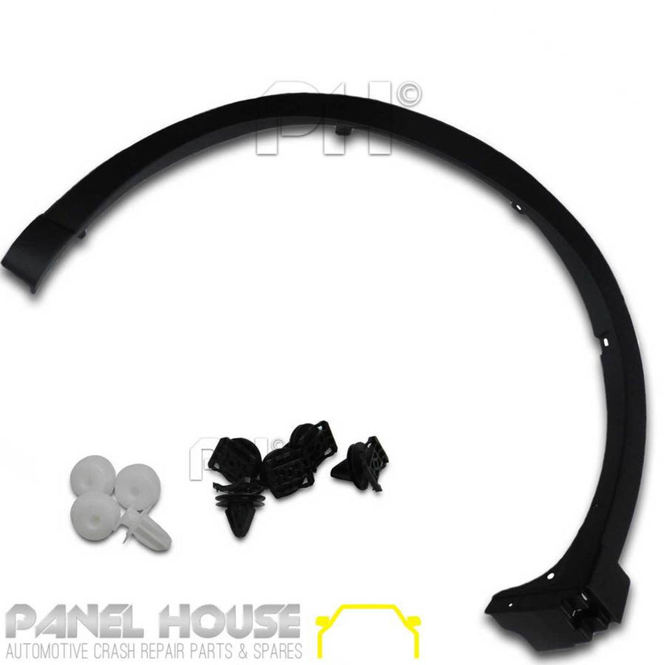 Front PAIR Guard Mould Textured Fender Flare Trim fits Mazda CX-5 12-15 CX5