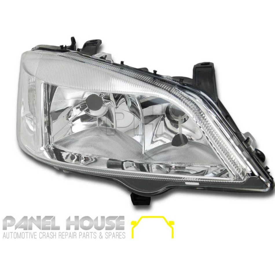 Headlight RIGHT Chrome fits Holden TS Astra Sedan & Hatch 1998 - 2004