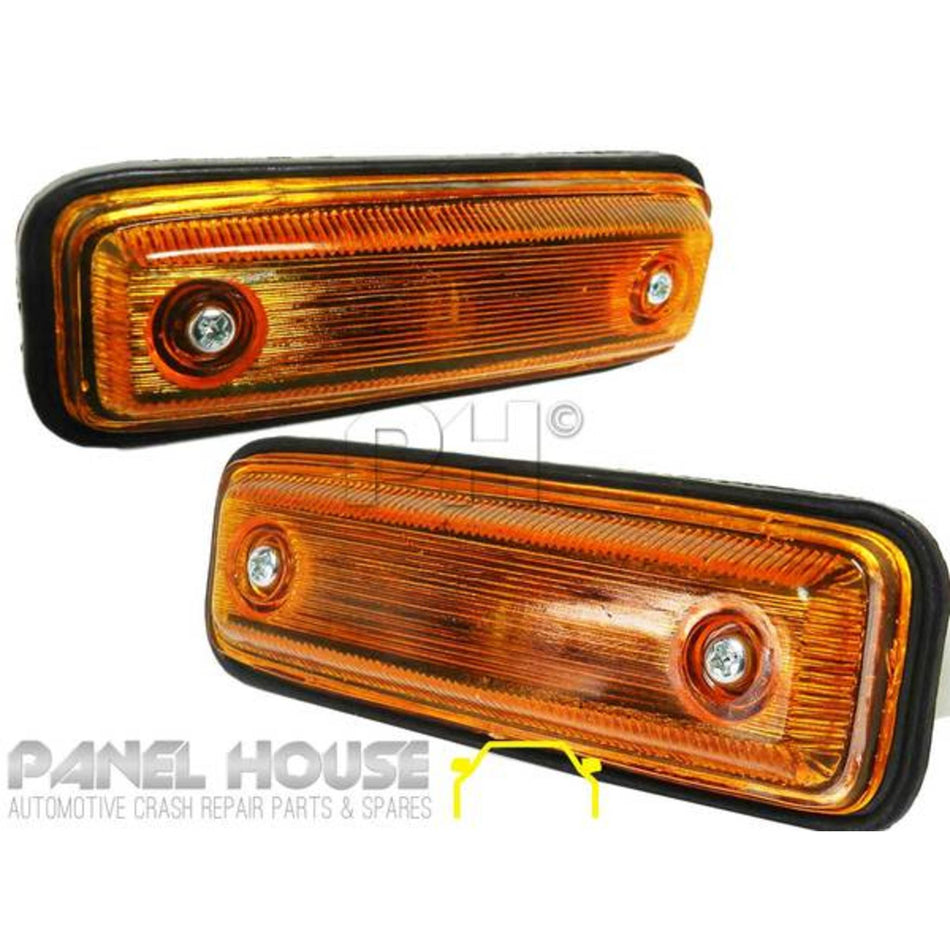 Guard Repeater Indicator PAIR Fits Toyota Hilux Ute 2WD 4WD 79-83
