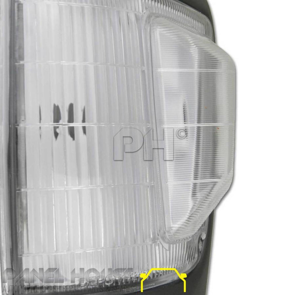 Corner Indicator Park Light LEFT Grey Fits Toyota Hilux 4WD 1992 - 1997