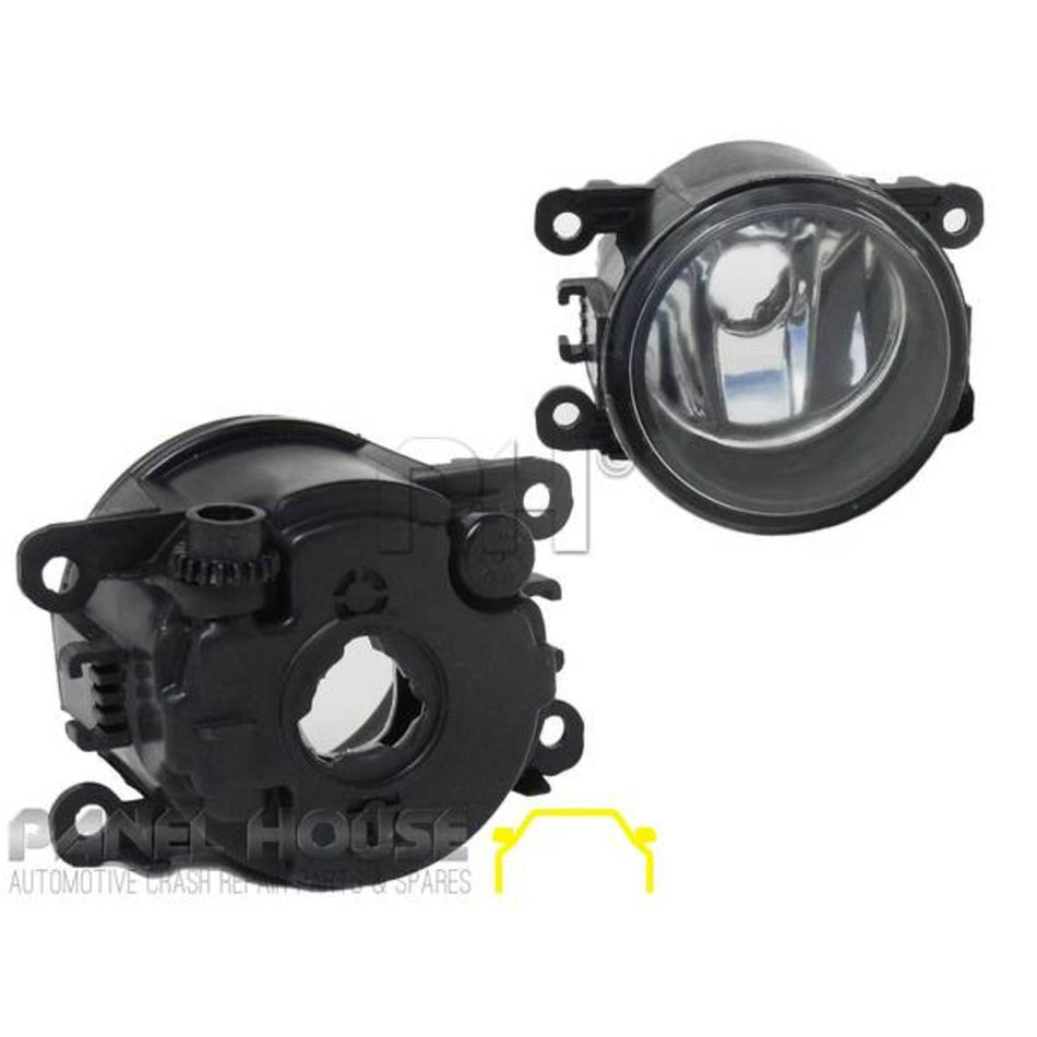 Fog Lights PAIR fits Mitsubishi Triton ML 06-09 Pair Of