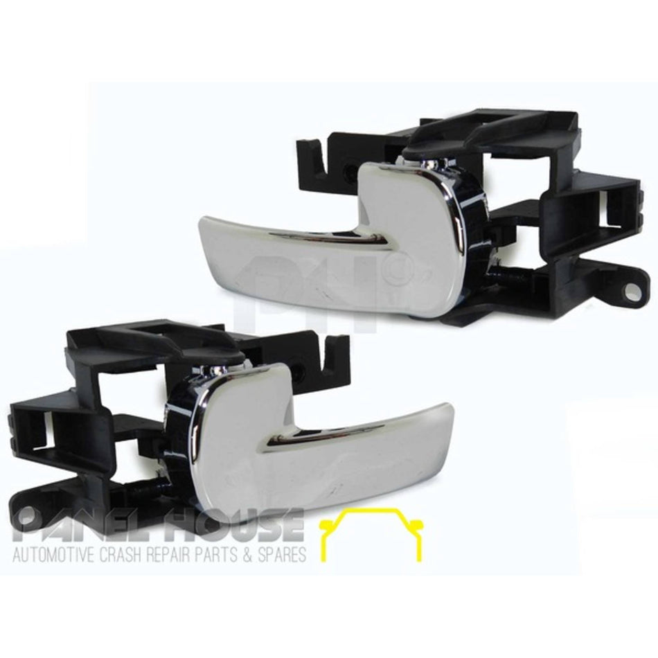 Door Handles Inner Front PAIR fits Nissan Pathfinder R51 2005 - 2013