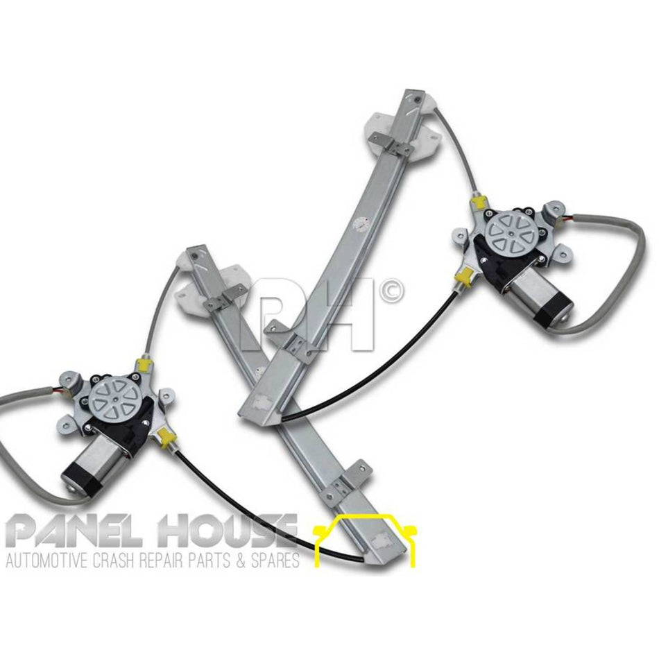 Window Regulators & Motor PAIR Front fits Mitsubishi Lancer GSR EVO 1 2 3