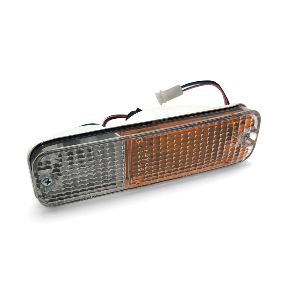 Universal Style Angled Bull Bar Indicator Lights PAIR Fits Nissan Models