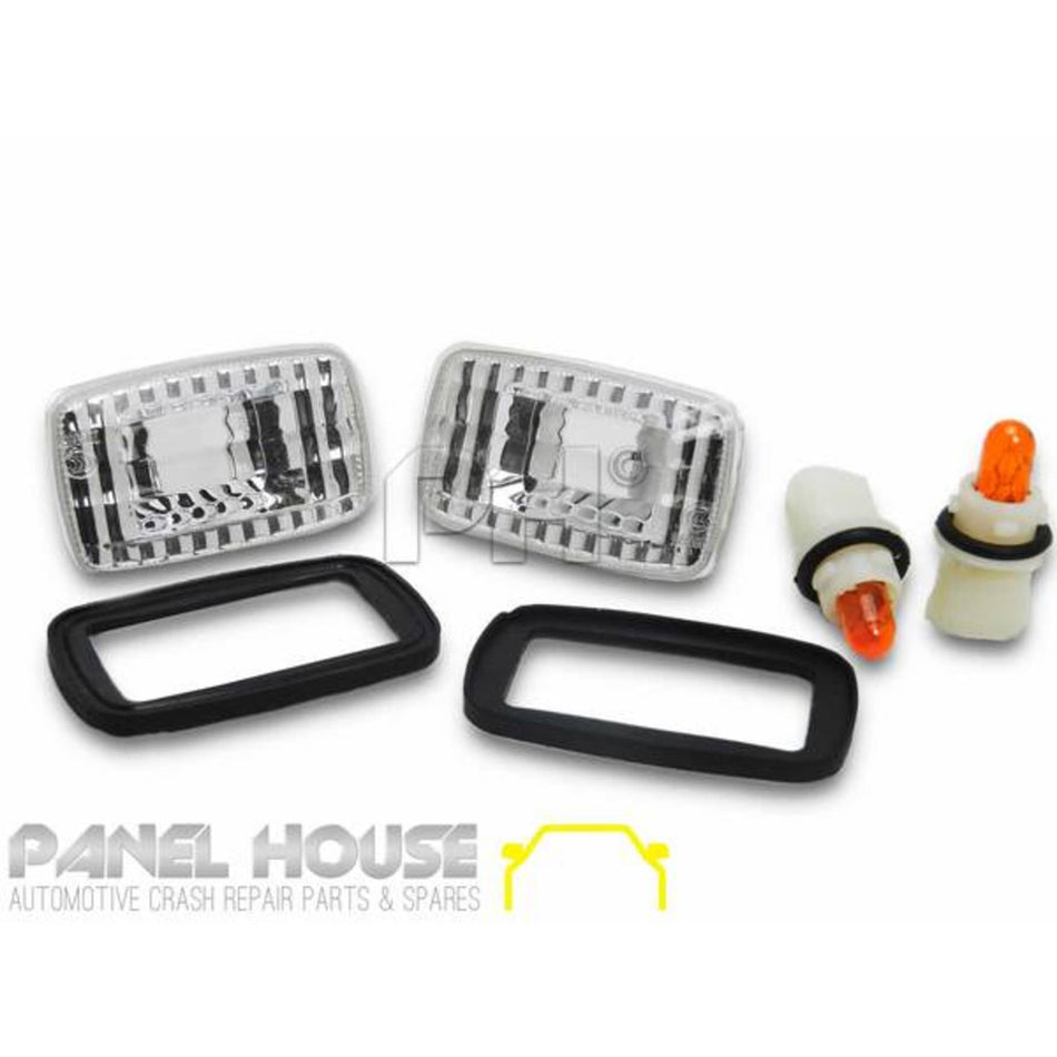 Indicator Lights PAIR Fits Toyota Landcruiser Hilux Camry Celica Corolla Surf