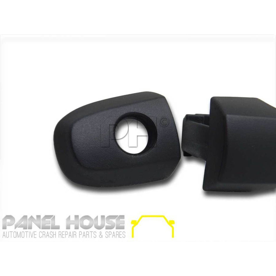 Door Handle LEFT Front Outer BLACK WITH KEYHOLE Fits Toyota HILUX 11-14 Ute