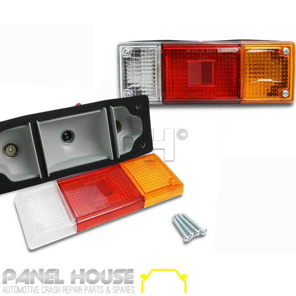 Tail Lights PAIR Tray Back fits Mazda Bravo B Series 1986 - 2006
