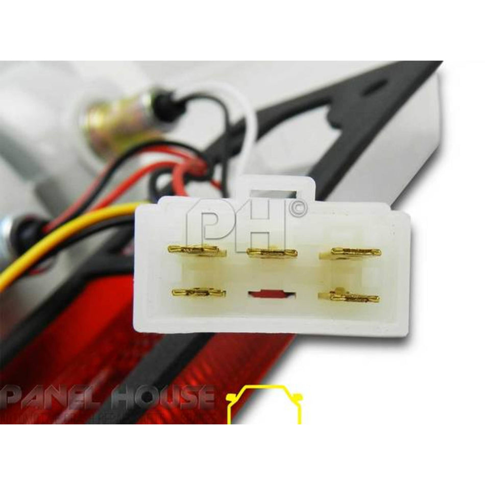 Tail Lights PAIR Tray Back fits Mazda Bravo B Series 1986 - 2006