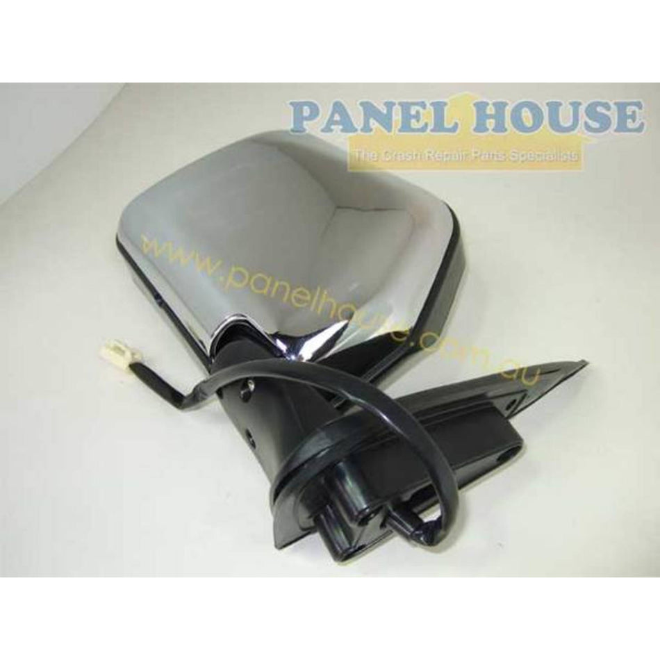 Door Mirror RIGHT Chrome Electric Fits Toyota Hilux Ute 8/97 - 2/05