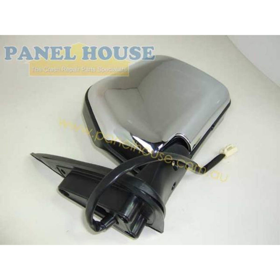 Door Mirror LEFT Chrome Electric Fits Toyota Hilux Ute 08/97 - 02/05