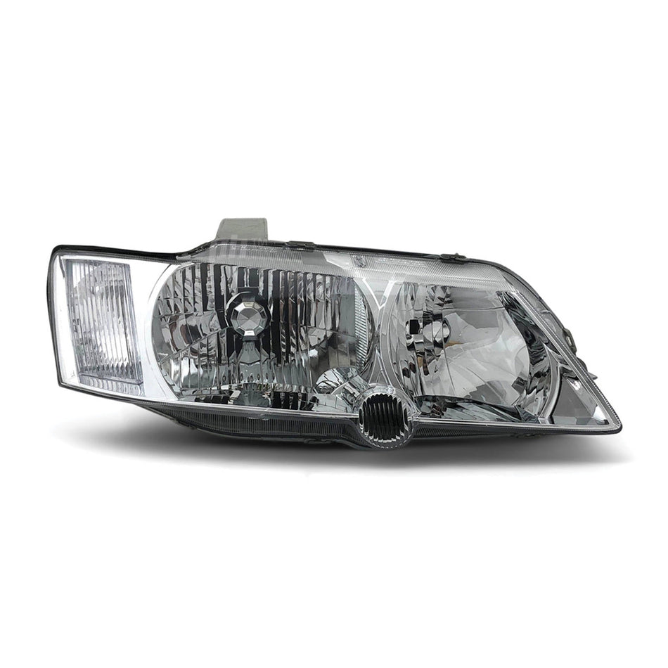 Headlight Chrome RIGHT fits Holden Commodore VY 2002 - 2003 Executive Acclaim S