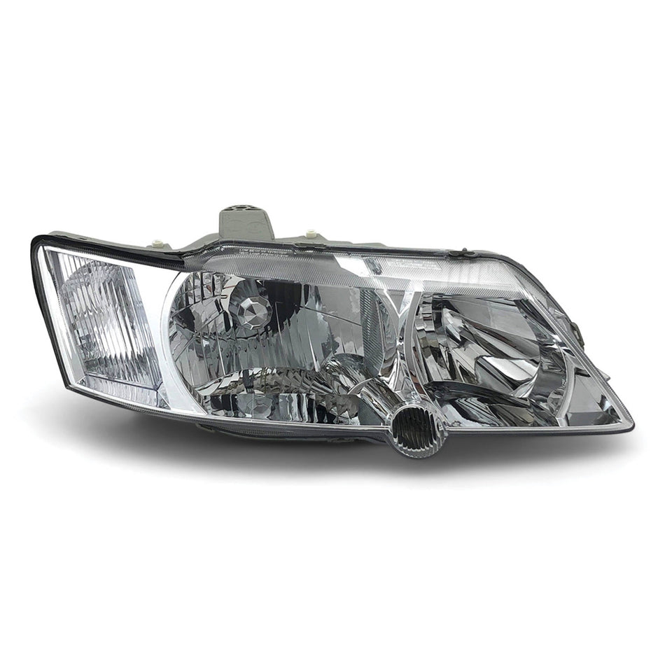 Headlight Chrome RIGHT fits Holden Commodore VY 2002 - 2003 Executive Acclaim S