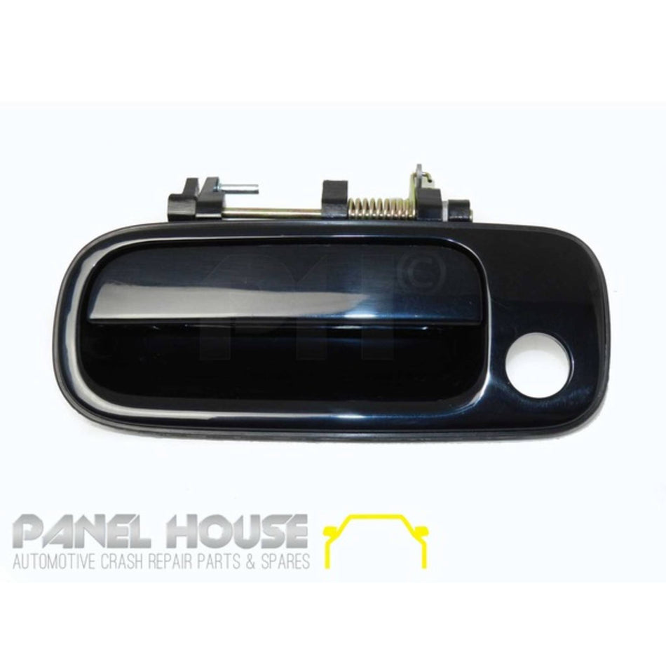 Outer Door Handle LEFT Front Black Fits Toyota Camry 10 Series 1993 - 1997