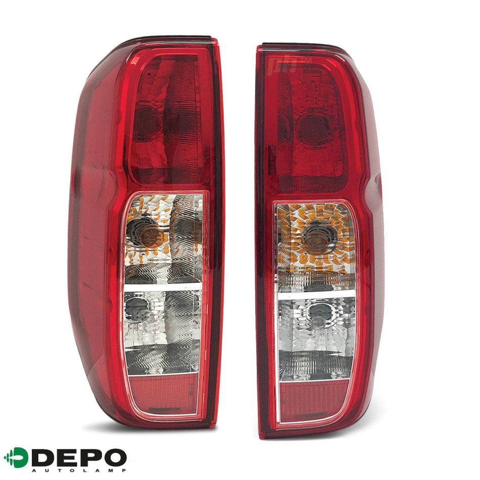 Tail Lights PAIR fits Nissan Navara D40 2005 - 2015