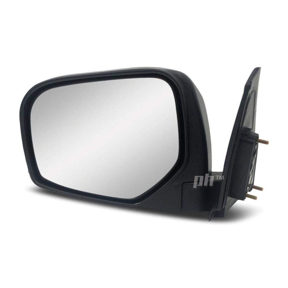 Door Mirror LEFT Black Manual fits Mitsubishi Triton ML MN 2006 - 2015