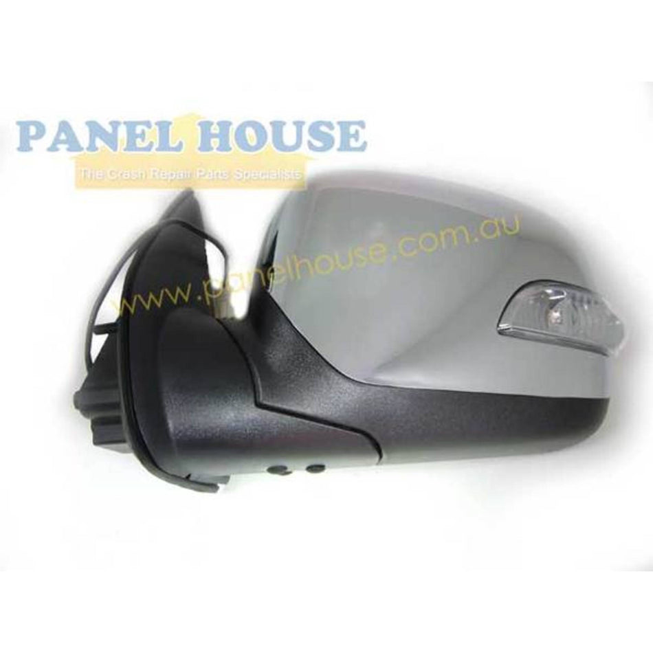 Chrome Electric Door Mirror with Indicator LEFT Hand LH Rodeo RA Colorado