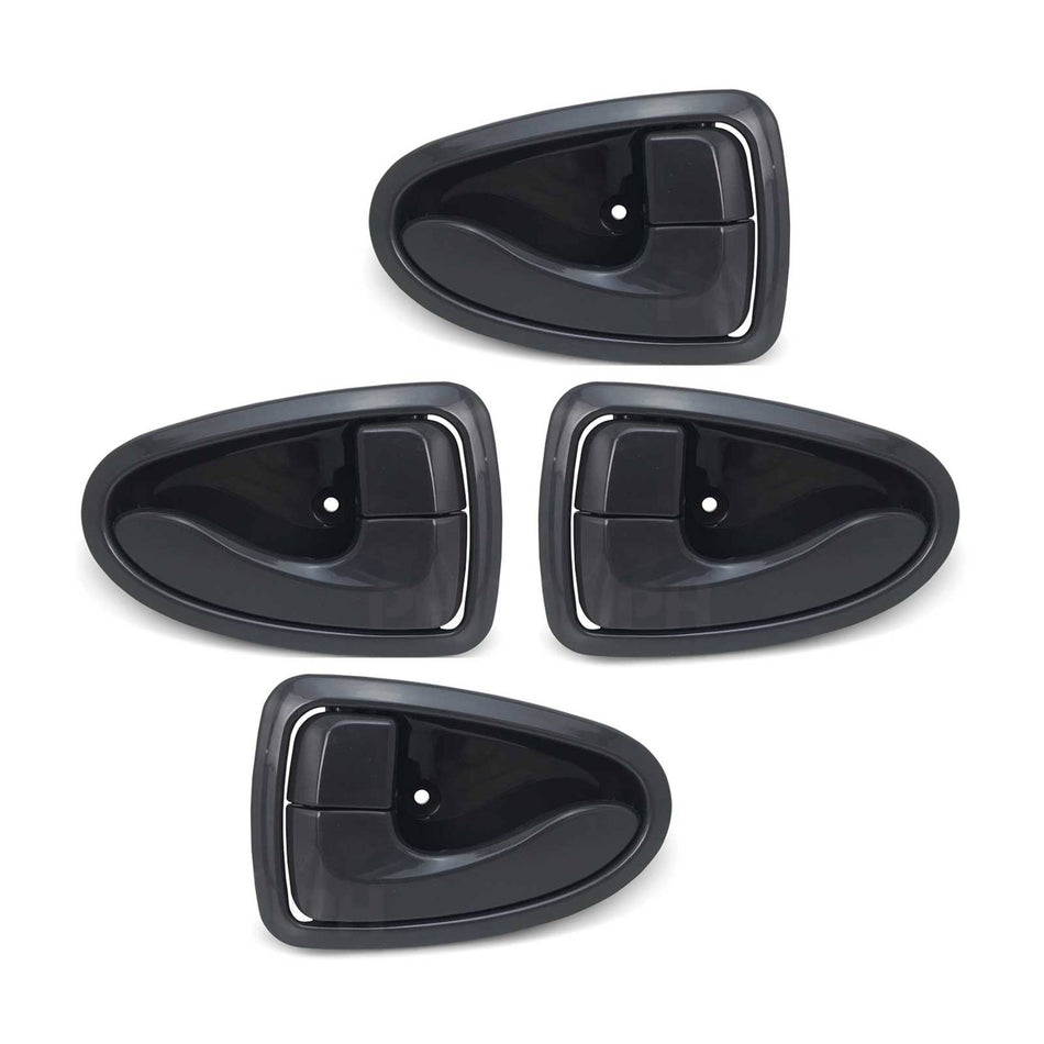 Interior Door Handle SET Grey Fits Hyundai Accent 2000 - 2006