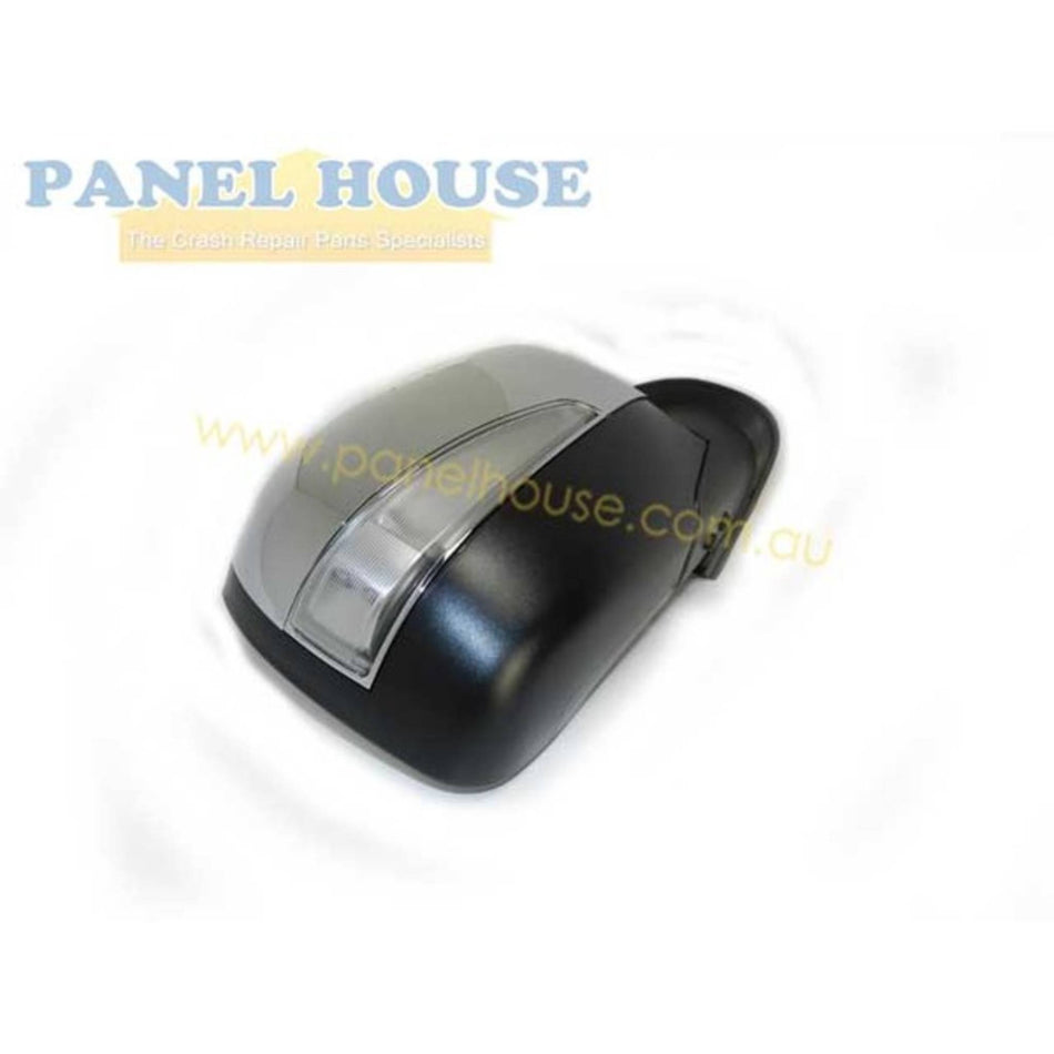 Door Mirror With Blinker RIGHT Chrome Electric fits Isuzu D-MAX DMAX 06/2008 - 05/2012