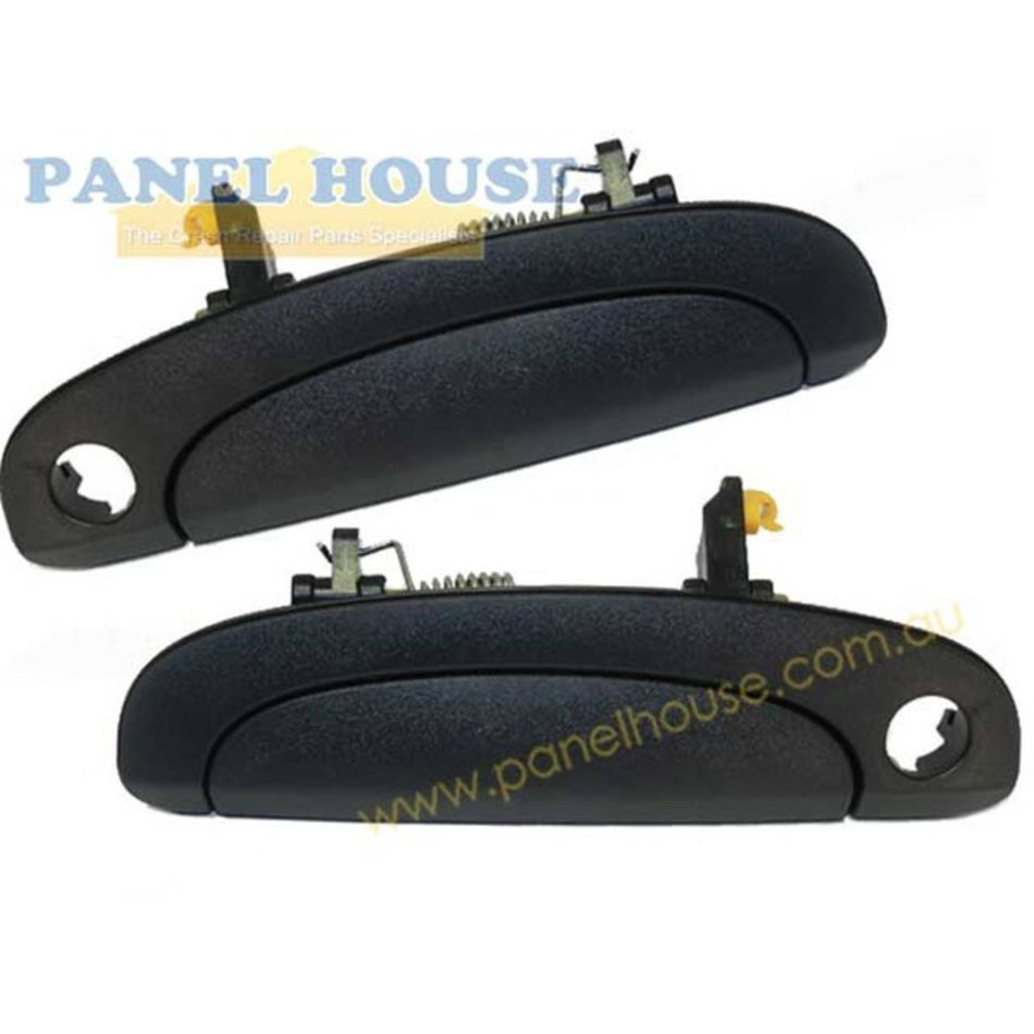 Outer Door Handles PAIR Fits Hyundai Getz Hatchback 2002 - 2011