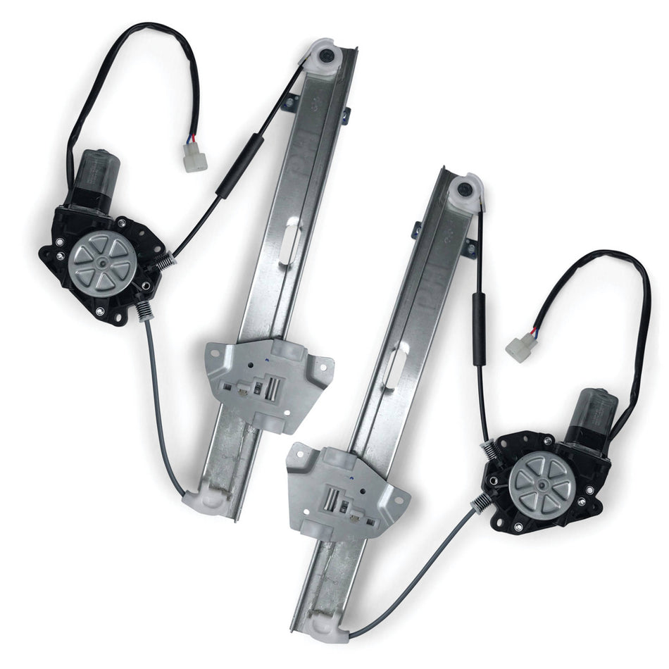 Window Regulators with Motor PAIR Rear Electric fits Mitsubishi Pajero NH NJ NK NL