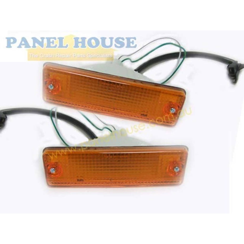 Bar Blinker Indicator Lights PAIR fits Ford Courier PC Ute 1985 - 1996