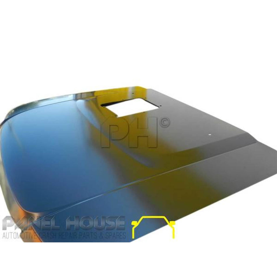 Bonnet Turbo with Hole fits Nissan PATROL Y61 Series 1 + 2 10/1997 - 08/2004