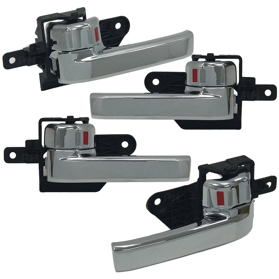 Interior Door Handle SET Chrome Fits Toyota LandCruiser 200 Series Sahara 2007 - 2020