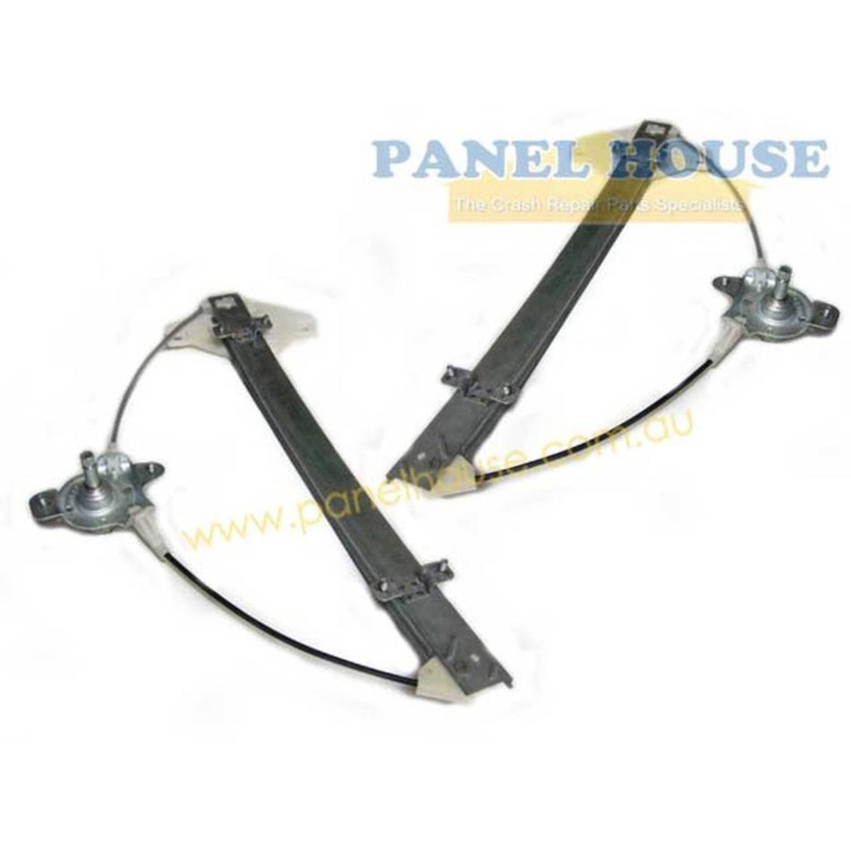 Window Regulators PAIR 4 Door Manual fits Hyundai Accent 00-05