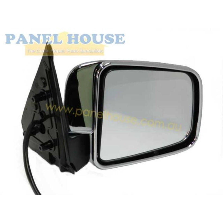 Door Mirror RIGHT Chrome Electric fits Mazda Bravo Ute B2500 B2600 99-06