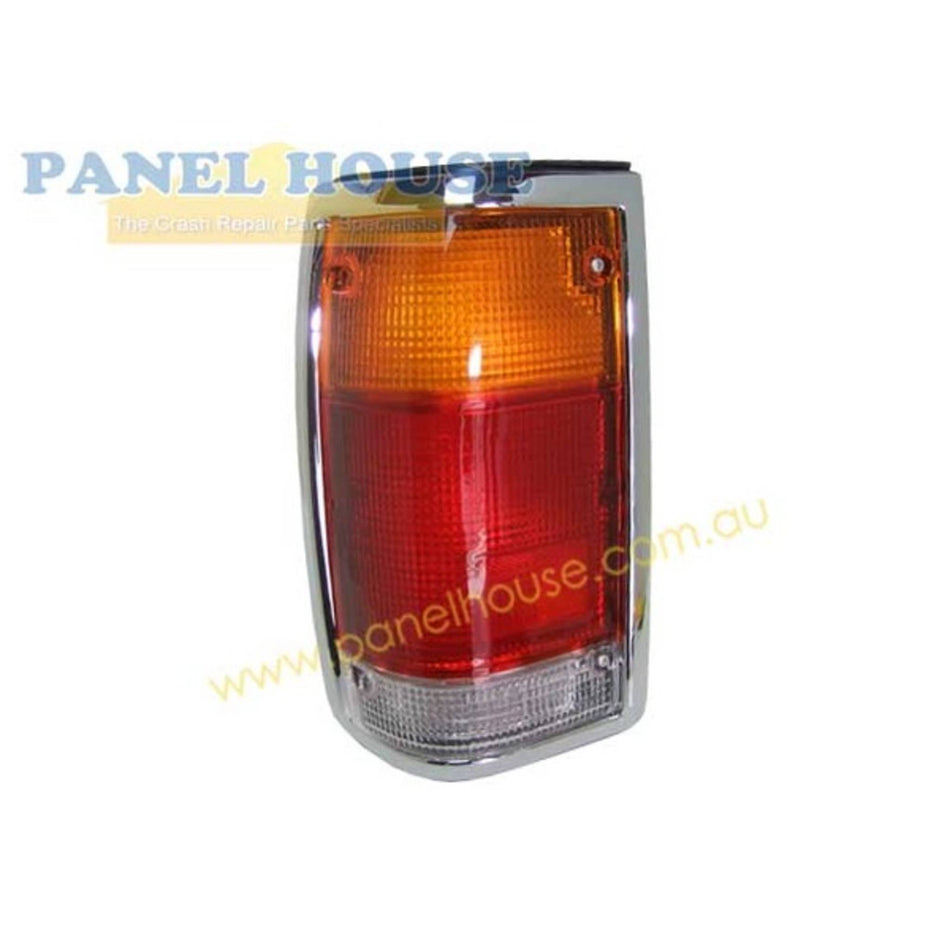 Tail Light LEFT Chrome Trim fits Mazda B series Bravo Ute & Ford Courier 85-98
