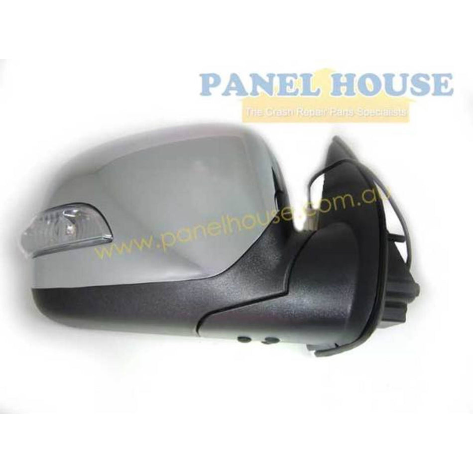 Door Mirror RIGHT with Indicator Chrome Electric fits Rodeo RA Colorado