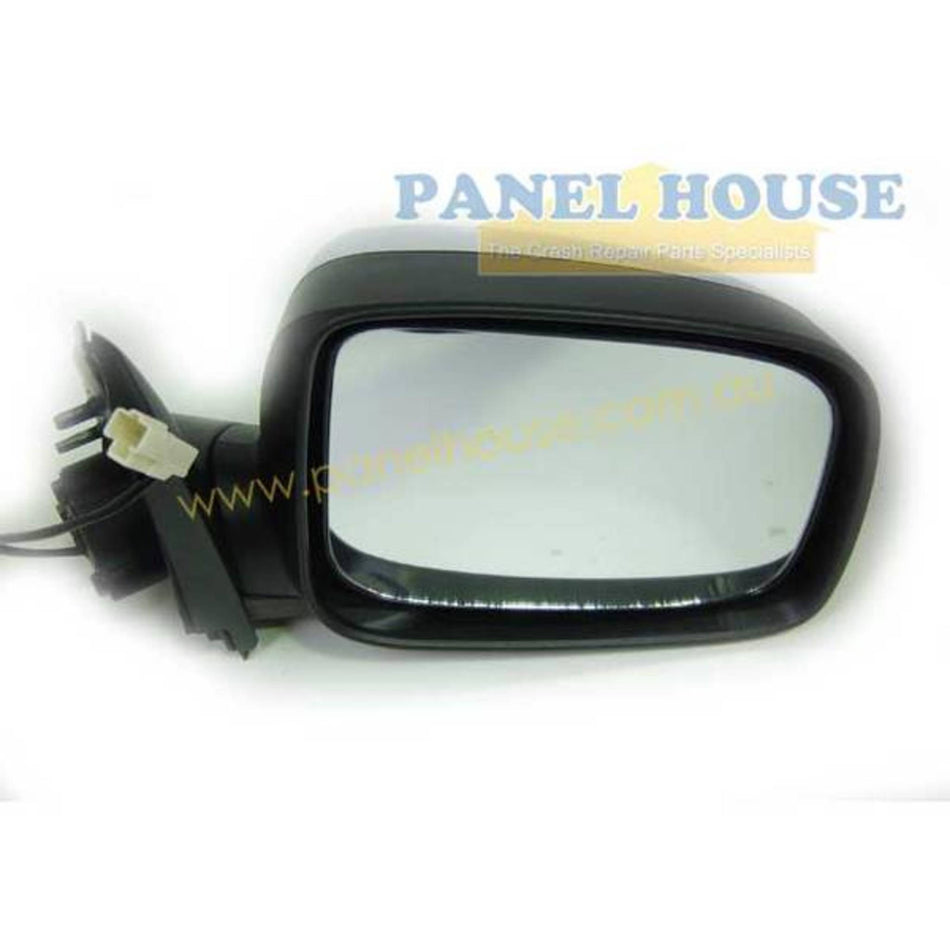 Door Mirror RIGHT with Indicator Chrome Electric fits Rodeo RA Colorado
