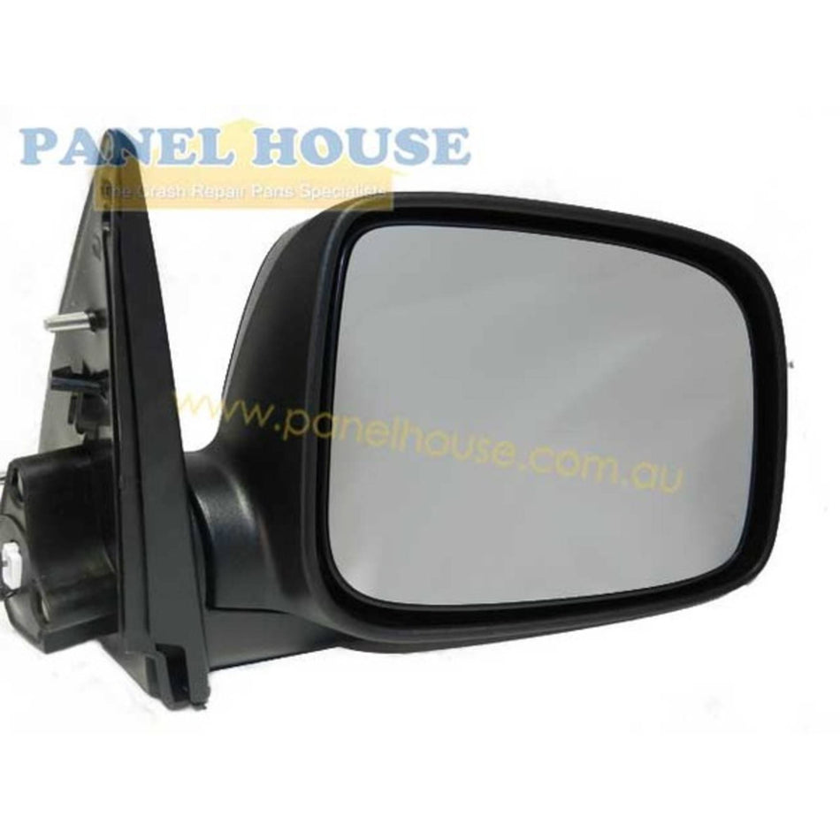 Door Mirror RIGHT Black Electric Crystal Indicator fits Holden Colorado RC Ute 08-12