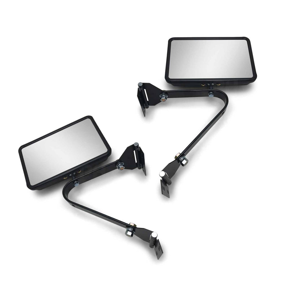 Universal Style Track Back Door Mirrors PAIR