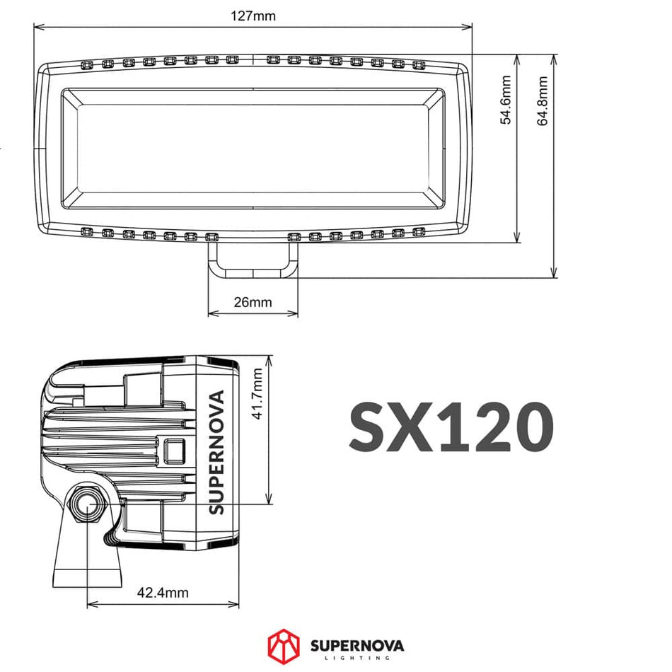 ALTIQ™ - CX4 SCENE - LED WORK LIGHT - ARCTIC EDITION - 4x4 Offroad Centre