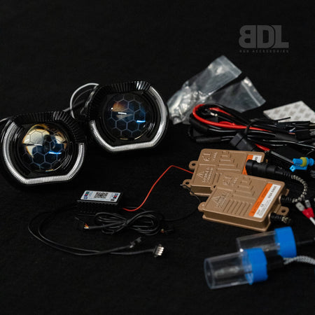 'Angry Eye' Headlight Kit - Bushdoof Lighting