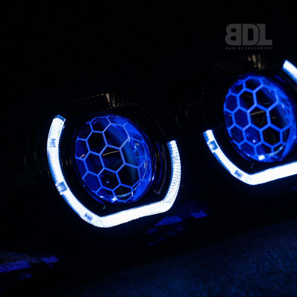 'Angry Eye' Headlight Kit - Bushdoof Lighting