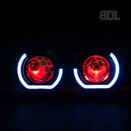 'Angry Eye' Headlight Kit - Bushdoof Lighting