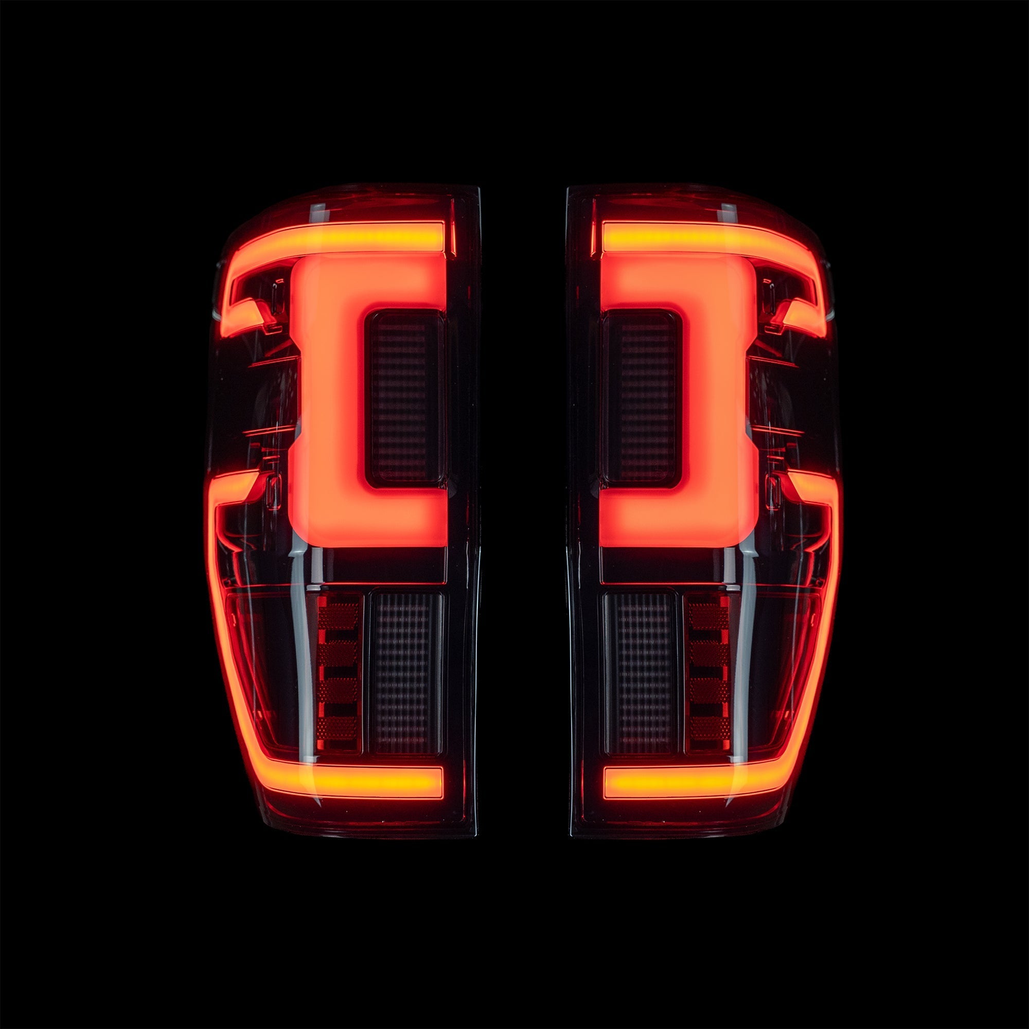 Blacked Out LED Tail Lights for PX2 Ranger - Bushdoof Lighting