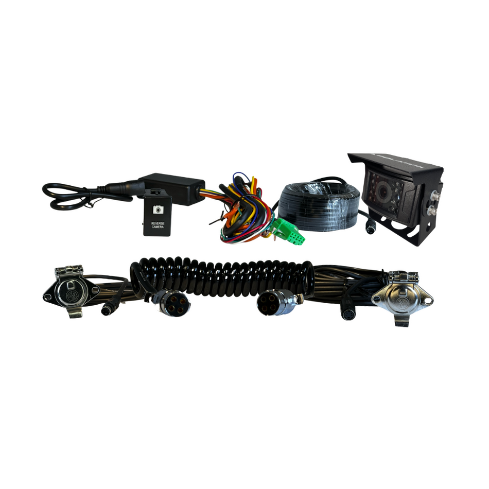 Caravan Camera Integration Kit for OEM screen: Toyota, Isuzu Dmax/MU-X, Mazda BT50