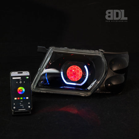 Bushdoof - Nissan Patrol S1 - 3 Bi - LED Projector Headlights - 4X4OC™ | 4x4 Offroad Centre