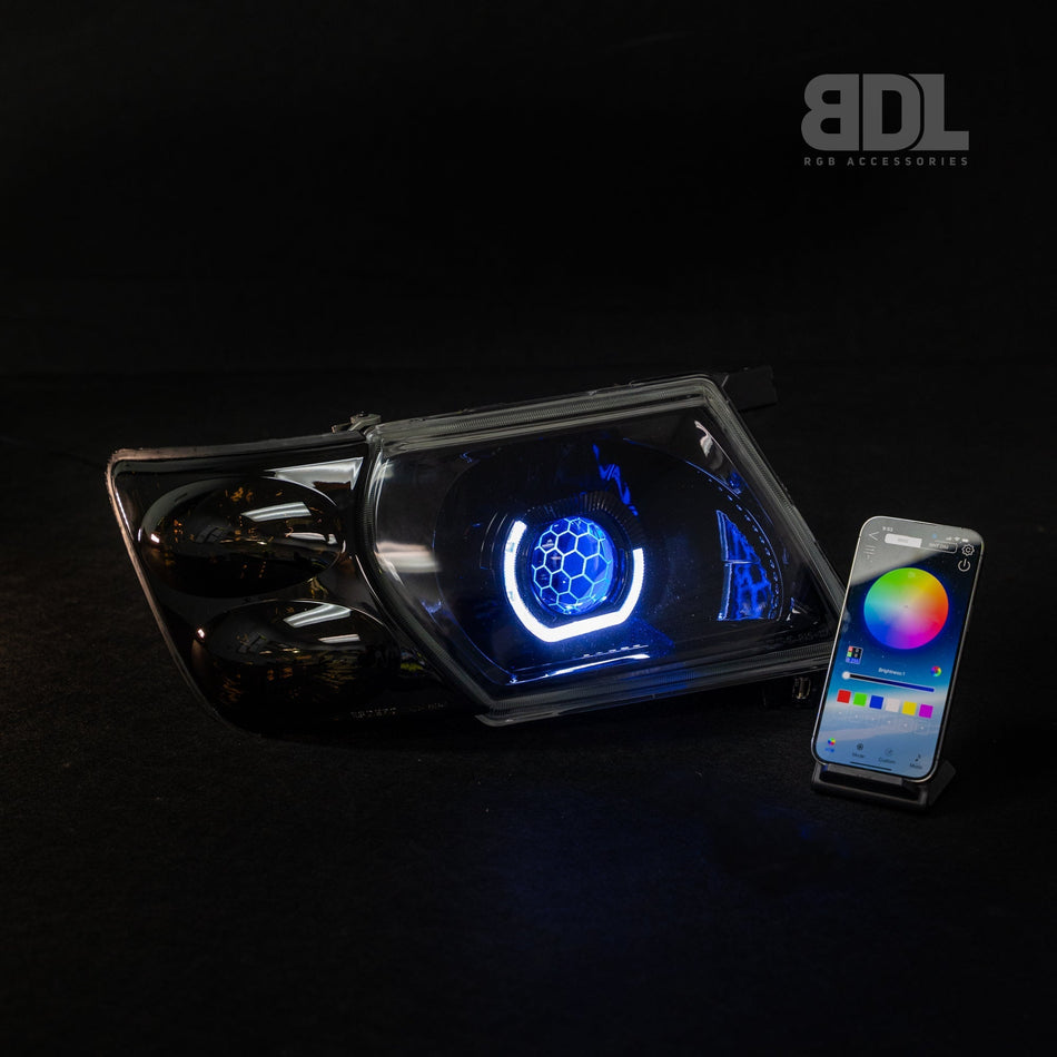 Bushdoof - Nissan Patrol S1 - 3 Bi - LED Projector Headlights - 4X4OC™ | 4x4 Offroad Centre