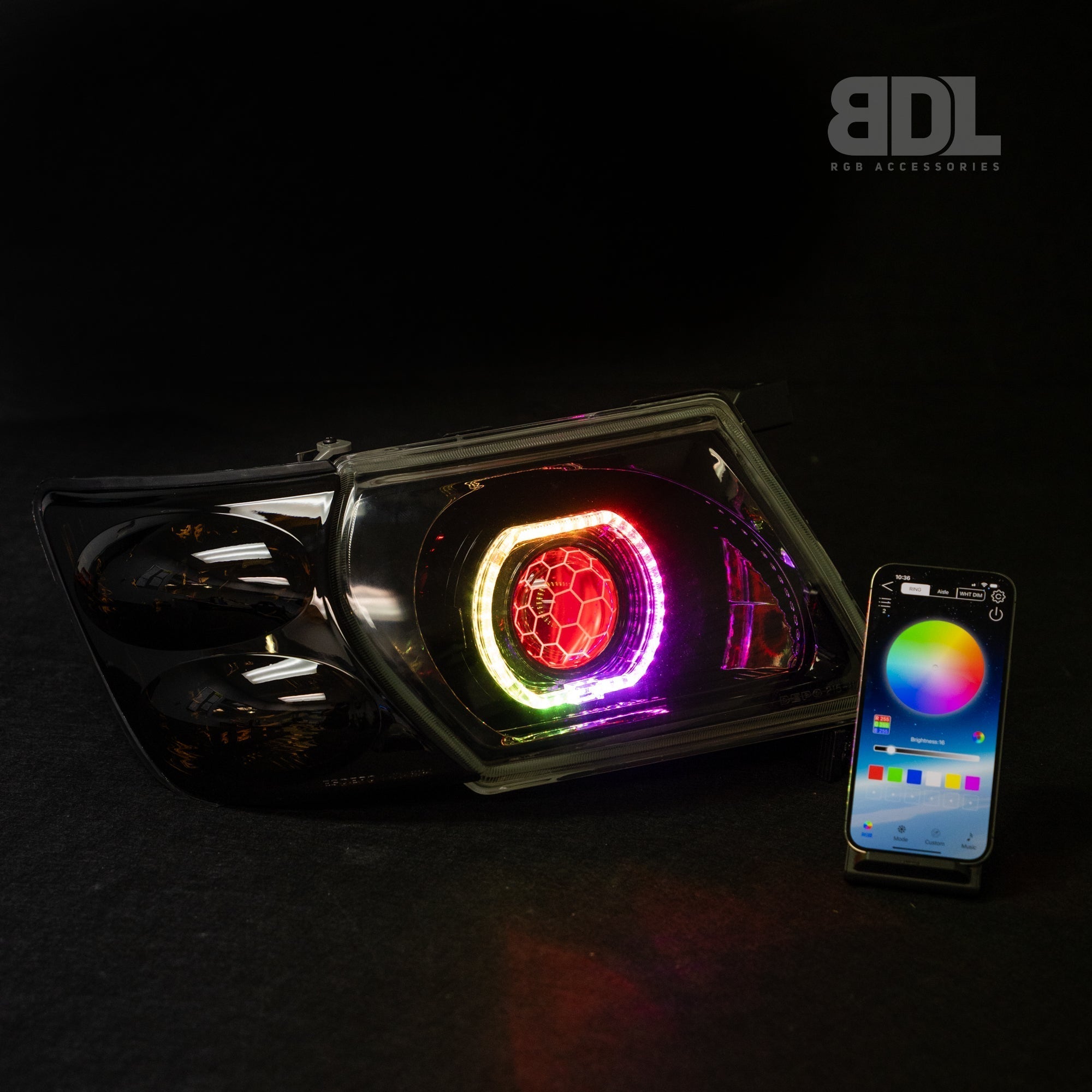 Bushdoof - Nissan Patrol S1 - 3 Bi - LED Projector Headlights - 4X4OC™ | 4x4 Offroad Centre
