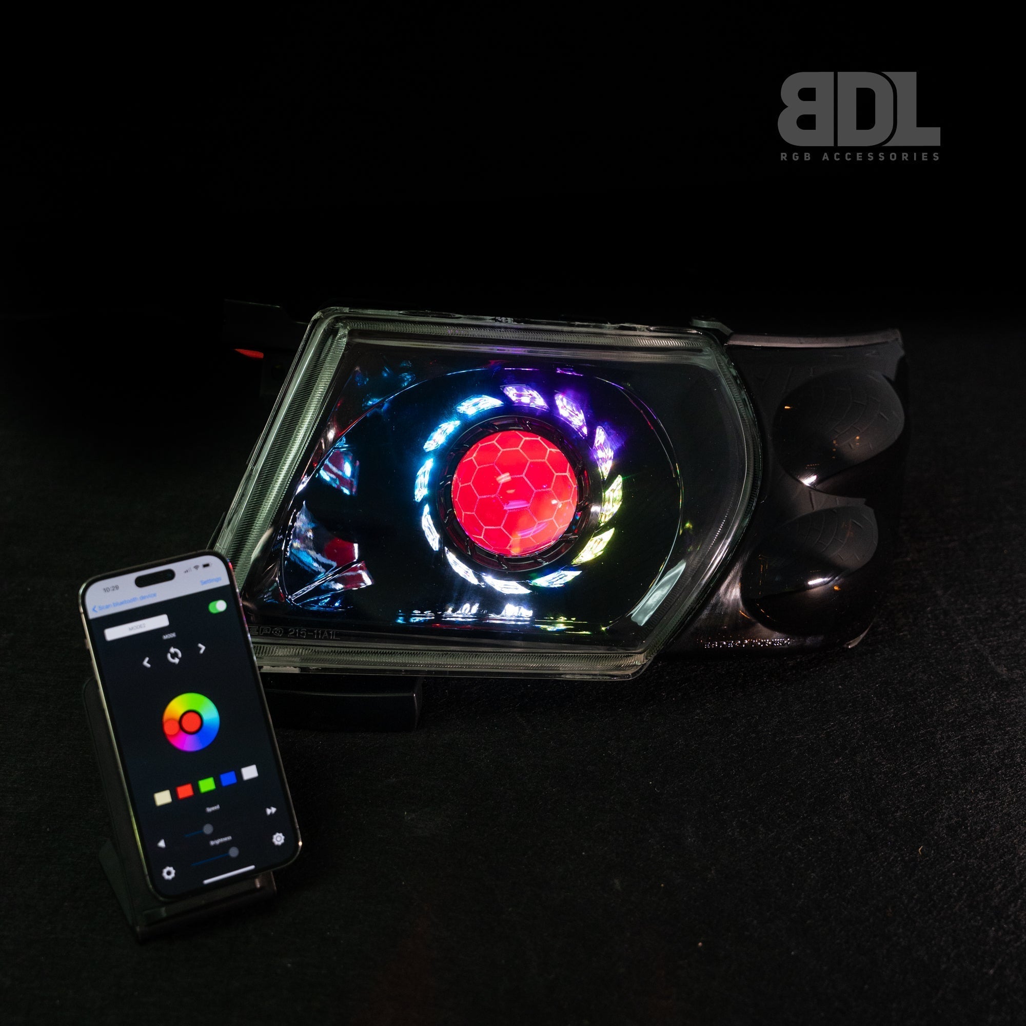 Bushdoof - Nissan Patrol S1 - 3 Bi - LED Projector Headlights - 4X4OC™ | 4x4 Offroad Centre