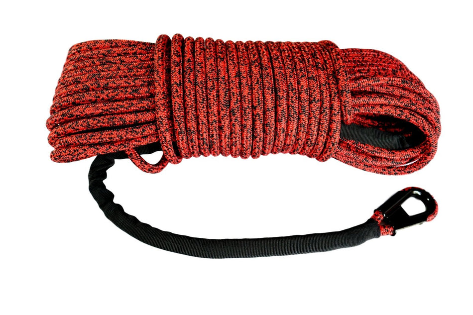Carbon Offroad - Dual layer braided sheath high mount winch rope upgrade kit 11mm x 40m by Carbon Offroad - 4X4OC™ | 4x4 Offroad Centre