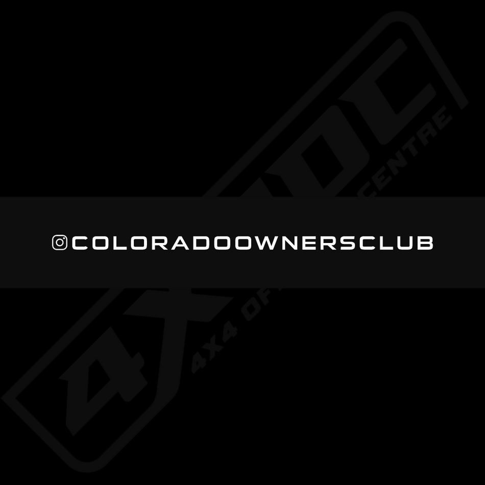 COC Windscreen Banner | Colorado Owners Club
