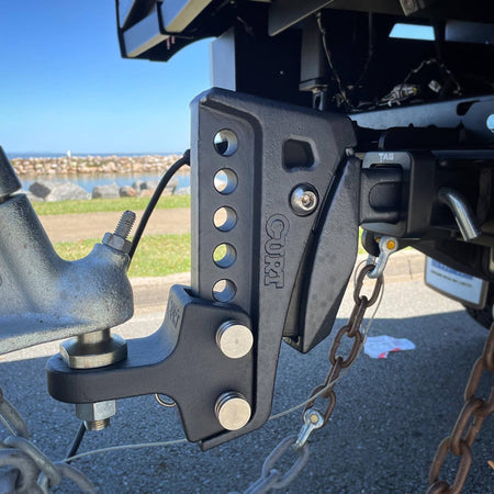 CURT - CURT Rebellion XD ShockDrop Ball Mount Kit - 4x4 Offroad Centre