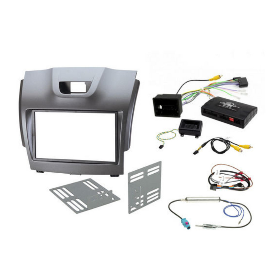 Aerpro Gunmetal Grey Install Kit To Suit 2014-2016 Holden Colorado